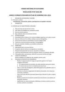JURADO NACIONAL DE ELECCIONES RESOLUCION N°247-2010-JNE