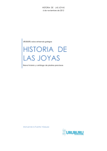 HISTORIA DE LAS JOYAS