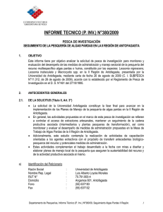 informe tecnico (p. inv.) n° 332 380 /2009