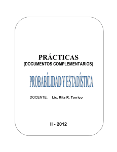 PRÁCTICAS (DOCUMENTOS COMPLEMENTARIOS) II - 2012