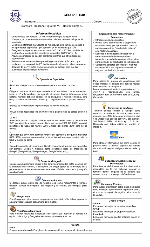 Tipos De Extensiones Colegio Dario Salas