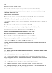 Derecho Memo Casos y Holdings