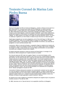 Teniente Coronel de Marina Luis Piedra Buena