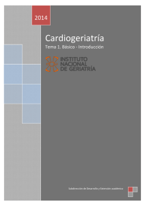 Cardiogeriatría