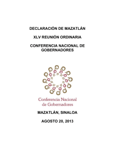 Declaración de Mazatlán