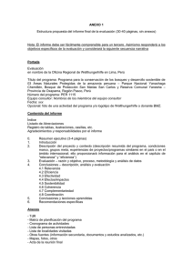 ANEXO 1 Estructura Informe