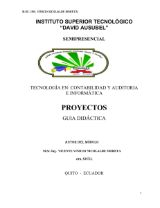 Estructura del Proyecto - Tecnológico David Ausubel