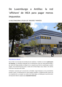 De Luxemburgo a Antillas: la red `offshore` de IKEA para pagar