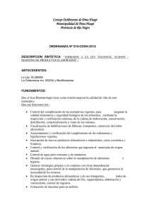 Ord.Nº 010-2012 Adhesion ley Nacional
