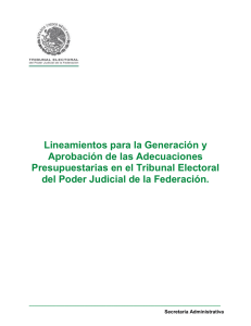 adecuaciones presupuestarias ABRIL 2012