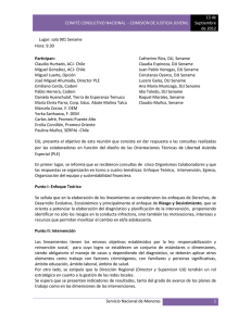 Acta Consultivo Just.. - SENAME Servicio Nacional de Menores