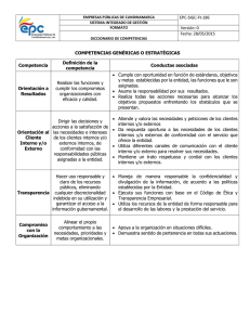 EPC-SIGC-Ft-186 Diccionario de Competencias