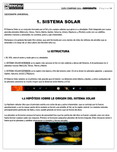 1. sistema solar