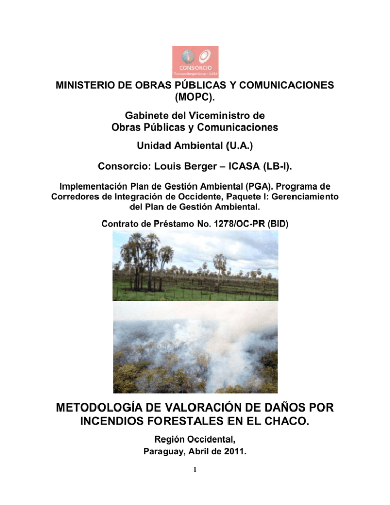MINISTERIO DE OBRAS PÚBLICAS Y COMUNICACIONES (MOPC). Gabinete del ...