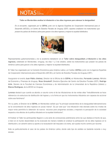 notas de la cepal 77 - Comisión Económica para América Latina y el