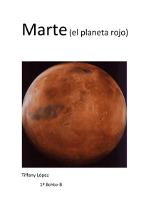 Marte (el planeta rojo)