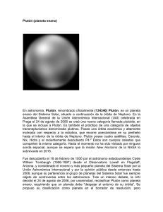 Plutón (planeta enano) - cali3-informatica