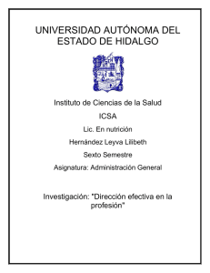 UNIVERSIDAD AUTÓNOMA DEL ESTADO DE HIDALGO Instituto