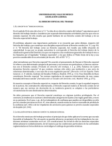 Derecho especial del trabajo(2)