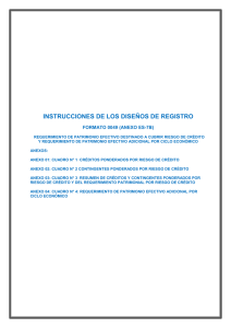 INSTRUCCIONES DE LOS DISEÑOS DE REGISTRO FORMATO 0049 (ANEXO ES-7B)