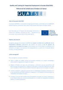 Dossier QUATSEE - Fundación Emplea