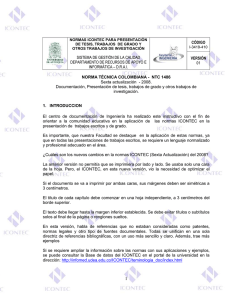 norma técnica colombiana - ntc 1486