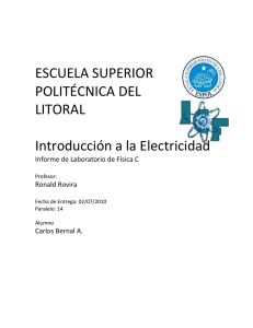 Introducción a la Electricidad - Blog de ESPOL