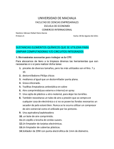 UNIVERSIDAD DE MACHALA FACULTAD DE CIENCIAS EMPRESARIALES ESCUELA DE ECONOMÍA COMERCIO INTERNACIONAL