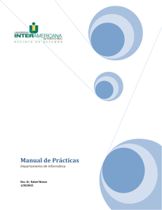 Manual de Prácticas - Universidad Interamericana de Puerto Rico