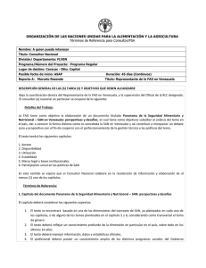FONDO DEL PROGRAMA DE COOPERACIÓN TÉCNICA ( TCPF)