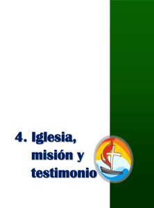 4. Iglesia, misión y testimonio - Twitter Parroquia Santa María Micaela