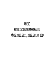 Anexo ECE 4to Trimestre 2014 - Dirección General de Estadística