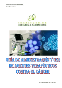 aldesleukina - Instituto de Oncología y Radioterapia