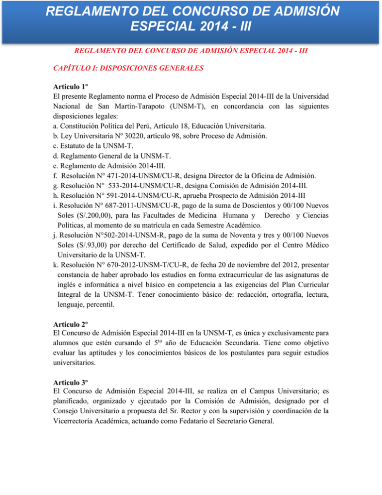 2_REGLAMENTO DEL CONCURSO DE ADMISIÓN ESPECIAL