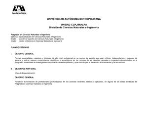 Plan_CNI - Universidad Autónoma Metropolitana