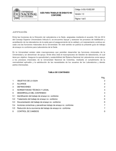 correcciones - Dirección de Laboratorios de la Sede Bogotá