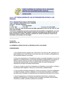 Ley Reguladora - Facultad de Jurisprudencia y Ciencias Sociales
