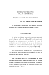 CORTE SUPREMA DE JUSTICIA SALA DE CASACIÓN CIVIL Ref. Exp. 11001-02-03-000-2013-02188-00
