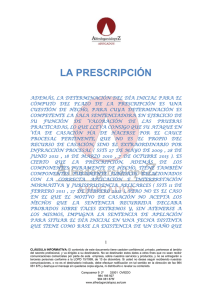 la prescripción - Abogado en Oviedo