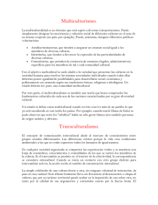Multiculturismo y transculturismo Jorge Mendez - FHS-FCE-002