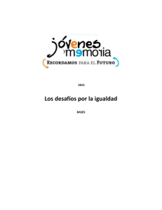 bases 2015 - Jovenes y Memoria