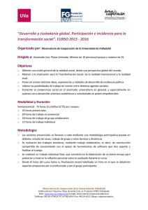 Información detallada - Universidad de Valladolid