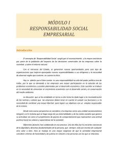 Responsabilidad Social Empresarial en la gestión