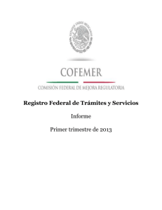 Registro Federal de Trámites y Servicios