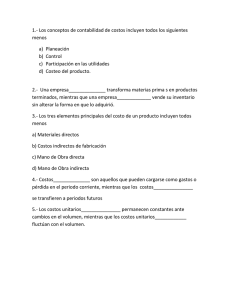 Cuenta 23 Productos En Proceso En El Nuevo Plan Contable