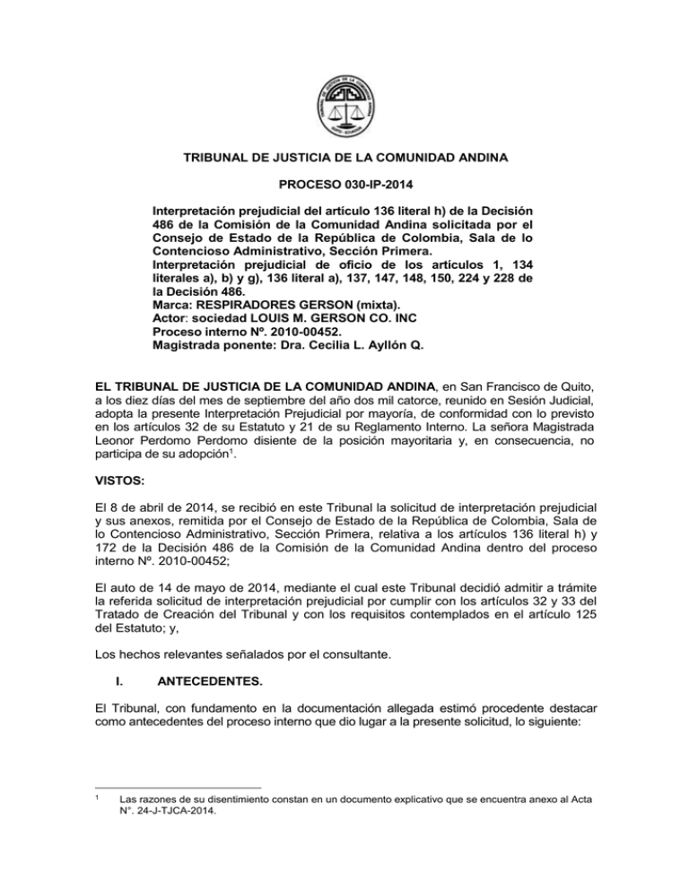 Proceso 30 ip 2014