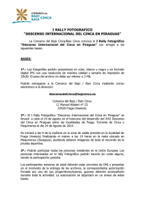 Descenso Internacional del Cinca en Piraguas