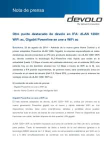 Otro punto destacado de devolo en IFA: dLAN 1200+ WiFi ac