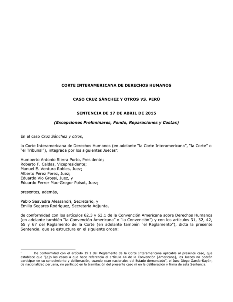 524 Voto Individual Disidente Del Juez Eduardo Vio Grossi, Caso