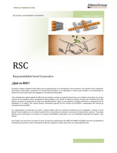 ¿Qué es RSC? - Alttos Group